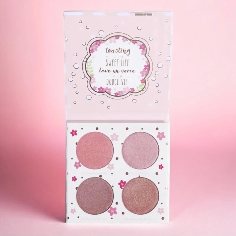 Beauty Bakerie COTTON CANDY CHAMPAGNE Blushlighter Palette